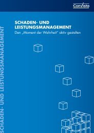 Schaden- und Leistungsmanagement (deutsch) - ConVista