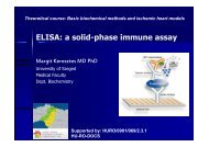 ELISA: a solid-phase immune assay