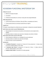 Academia Funcional Mastersaf DW