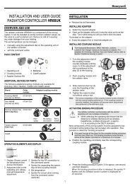 installation and user guide radiator controller hr80uk