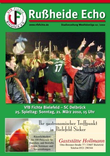 SC Delbrück 25. Spieltag - VfB Fichte Bielefeld