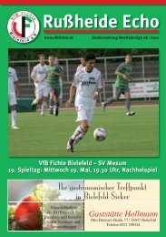 SV Mesum 19. Spieltag - VfB Fichte Bielefeld