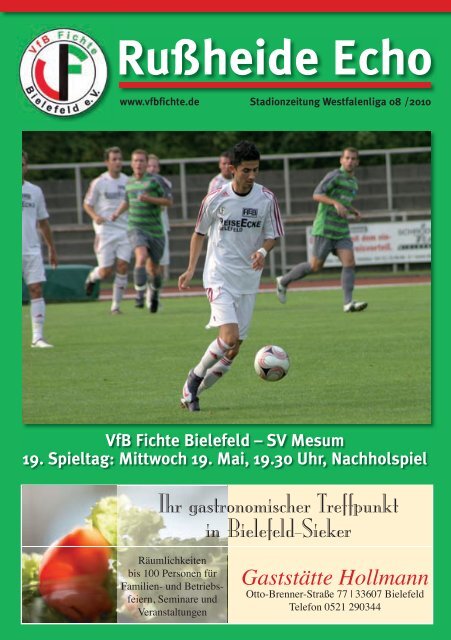 SV Mesum 19. Spieltag - VfB Fichte Bielefeld