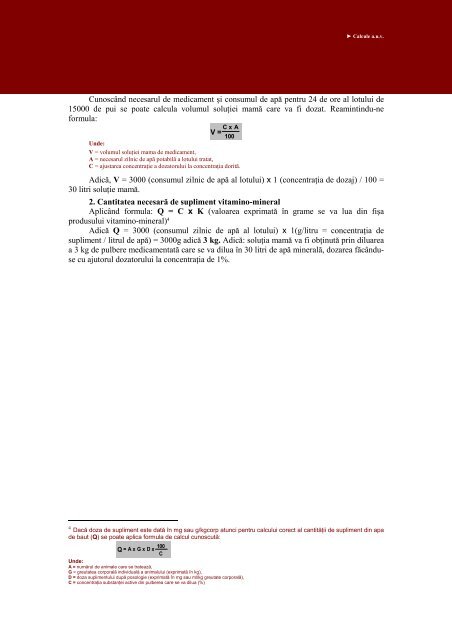Cap. 2. - Veterinary Pharmacon - ROMEO T. CRISTINA