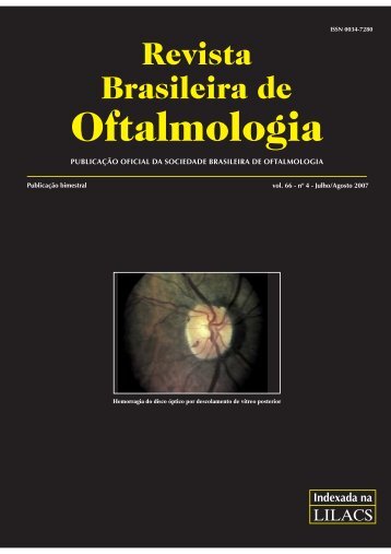 Revisão final jul.ago.07.p65 - Sociedade Brasileira de Oftalmologia