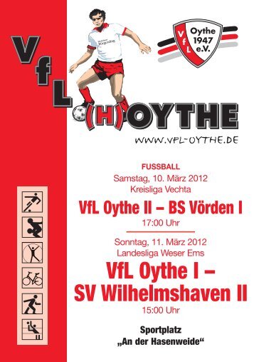 VfL Oythe I â€“ SV Wilhelmshaven II