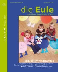 Eule - Hans-Wendt-Stiftung Bremen