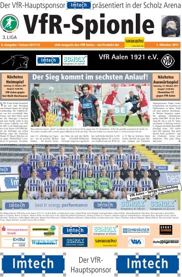 das club-magazin - VfR Aalen 1921 e.V.