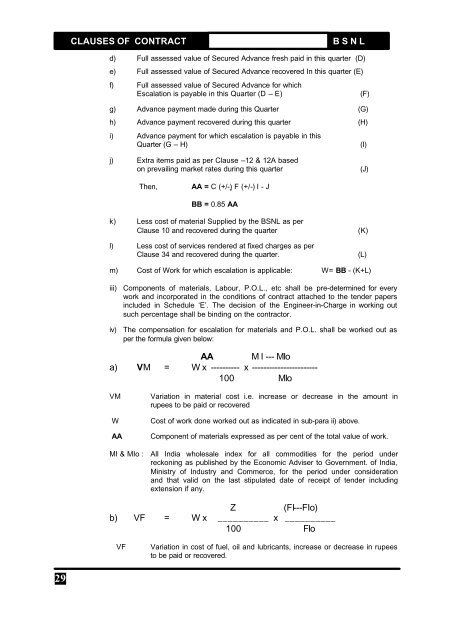 General Terms and Conditions - Calcutta Telephones