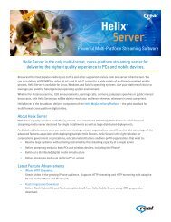 Helix Server from RealNetworks