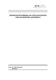 economische activiteiten - Europese Fiscale Studies