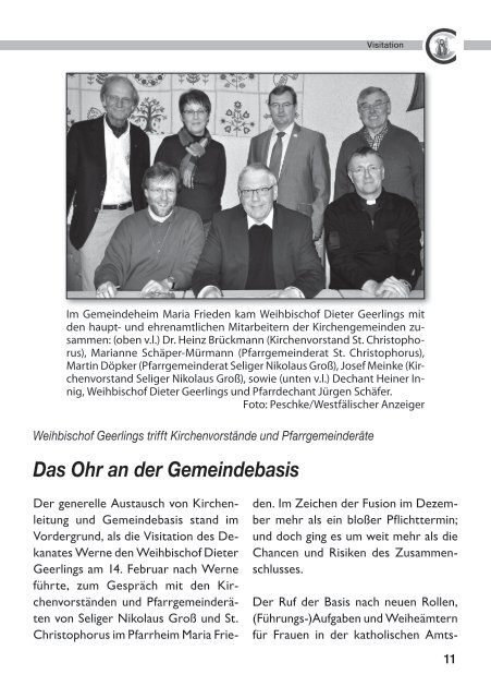 Osterpfarrbrief 2013 - Pfarramt St. Christophorus