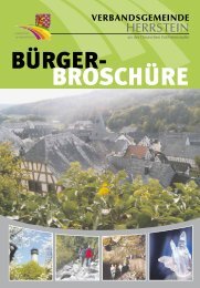 broschüre - Verbandsgemeinde Herrstein