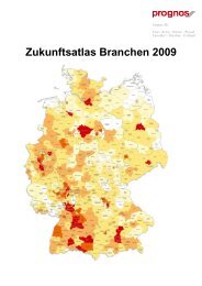 Prognos Zukunftsatlas Branchen 2009 - Bernd Rohwer