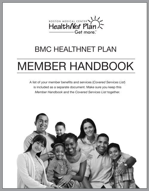 MassHealth Member Handbook - BMC HealthNet Plan