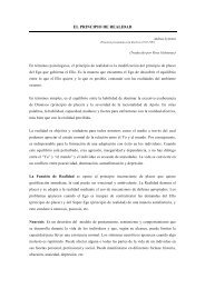 EL PRINCIPIO DE REALIDAD - Grafoanalisis.com