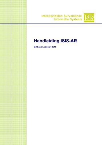 Handleiding ISIS-AR - ISISweb