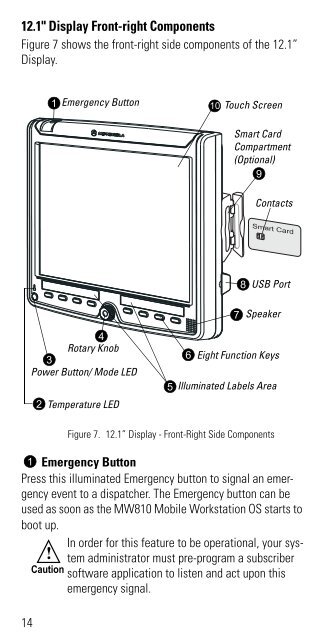 MW810 Mobile Workstation User Guide - Motorola Solutions