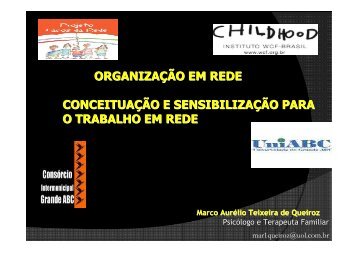 SensibilizaÃ§Ã£o para o Trabalho em Rede - Palestras Diversas