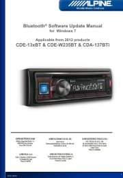 Alpine Ine-S900R Map Update Activation - Navigation.com