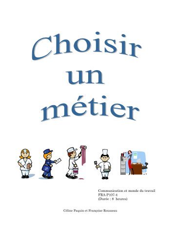 Choisir un métier