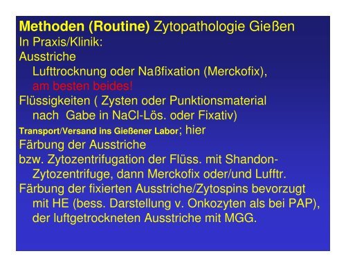 SchilddrÃ¼sen-Zytologie - Praxis fÃ¼r Nuklearmedizin