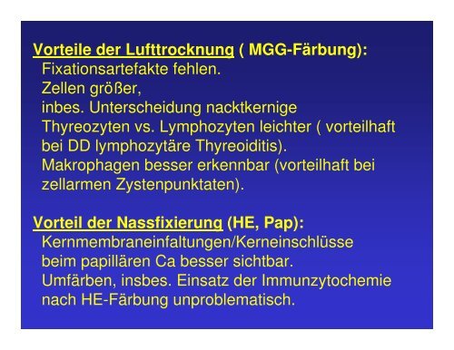 SchilddrÃ¼sen-Zytologie - Praxis fÃ¼r Nuklearmedizin