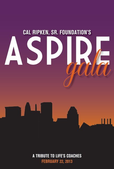 CAL RIPKEN, SR. FOUNDATION'S