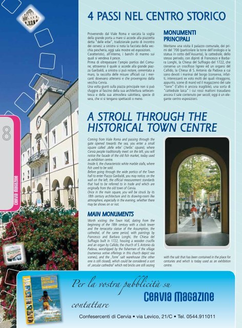 CERVIA MAGAZINE - (Confesercenti) - Cervia turismo - Comune di ...