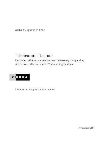 interieurarchitectuur - Vlhora