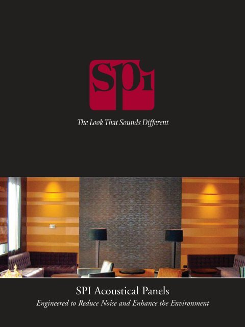 SPI Acoustical Panels - SPI - Specialty Products & Insulation Co.