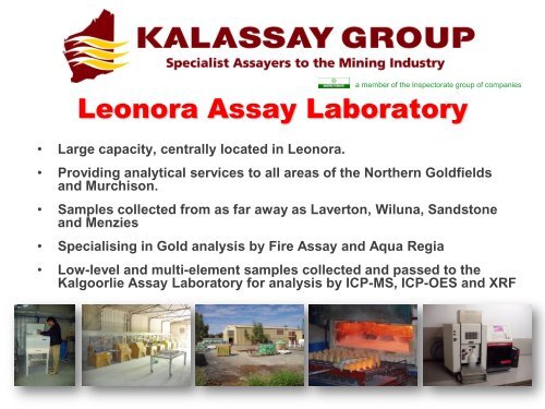 QA on Analytical Balances - Kalassay Group