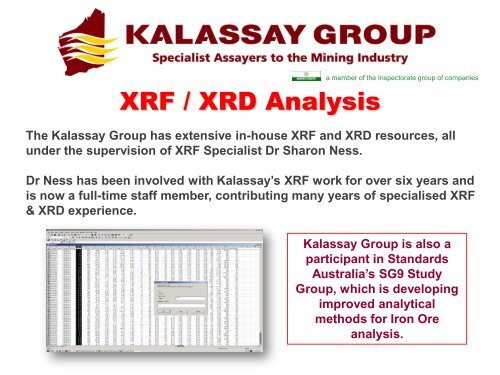 QA on Analytical Balances - Kalassay Group