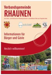 VG Broschüre Ebern - Pfarrweisach - Rentweinsdorf