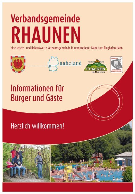 Informationsbroschüre für Bürger und Gäste - Verbandsgemeinde ...