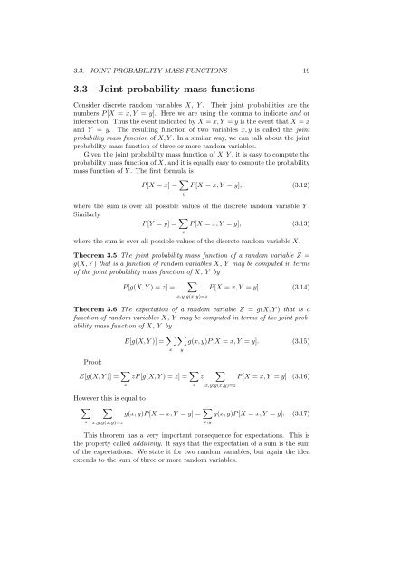 Lectures on Elementary Probability