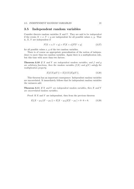 Lectures on Elementary Probability