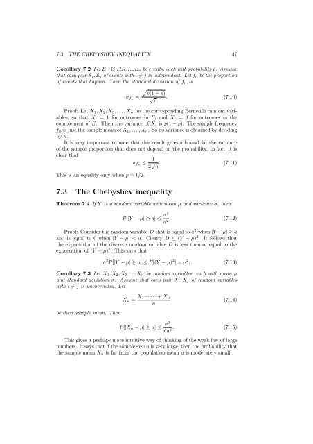 Lectures on Elementary Probability