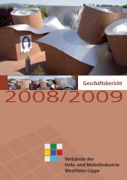 Geschäftsbericht - Verbände der Holz- und Möbelindustrie ...
