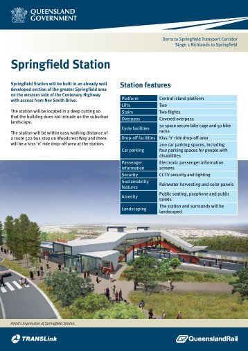Springfield station.pdf - Queensland Rail