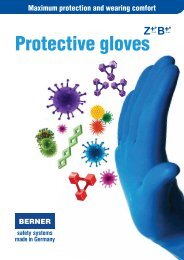 Leaflet Berner Protective Gloves Z+ B+ - easyFairs