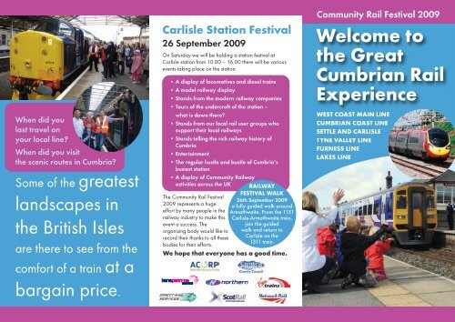 please download the leaflet - Northern Rail