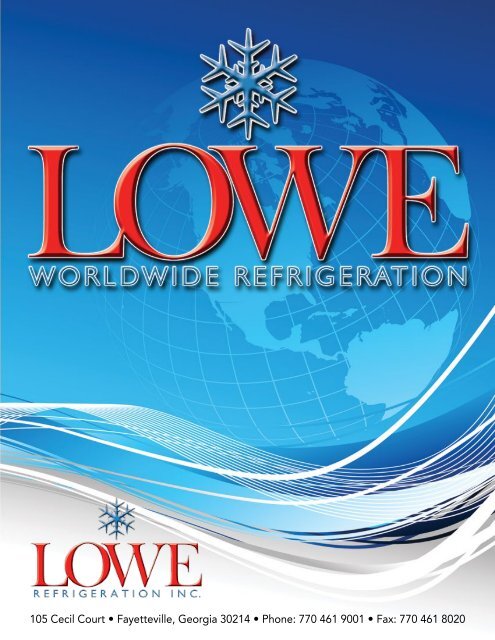 Lowe Refrigeration - Equipment Catalog