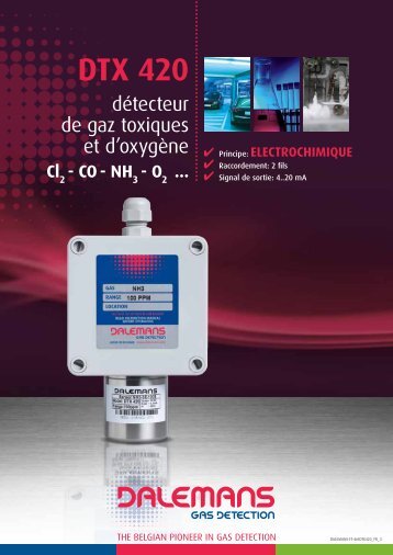 DTX 420 - Dalemans Gas Detection