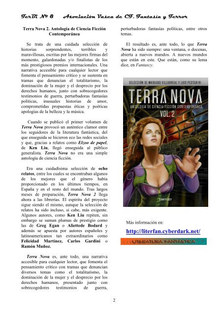 TerBi Revista nº 8 Mayo 2014
