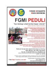 Download - Forum Geosaintis Muda Indonesia - IAGI