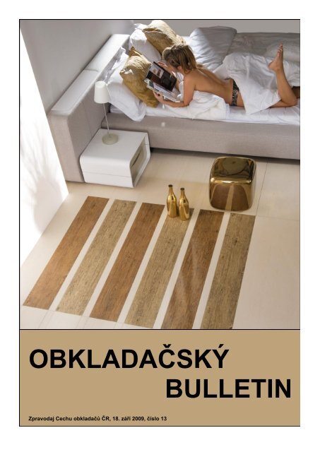 ObkladaÄskÃ½ bulletin Ä.13 - Cech obkladaÄÅ¯ ÄR