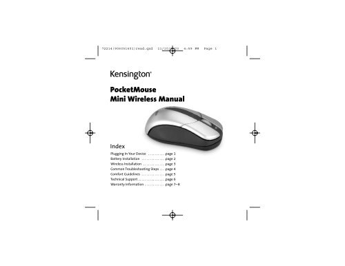 KENSINGTON POCKETMOUSE MINI WINDOWS 10 DOWNLOAD DRIVER KENSINGTON POCKETMOUSE MINI TELECHARGER PILOTE