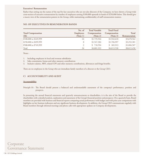 Strength & Stability - ECS Holdings Limited