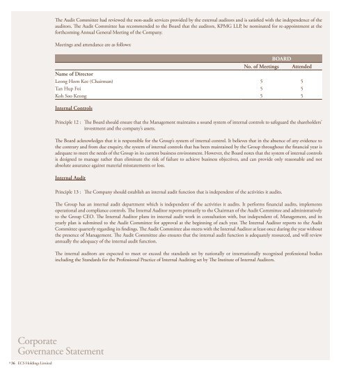 Strength & Stability - ECS Holdings Limited